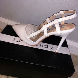 F21 Caged Heels
